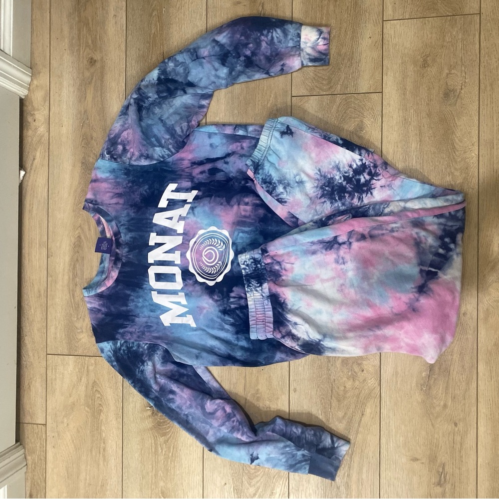 Monat Tie-Dye Sweatshirt and Joggers Set